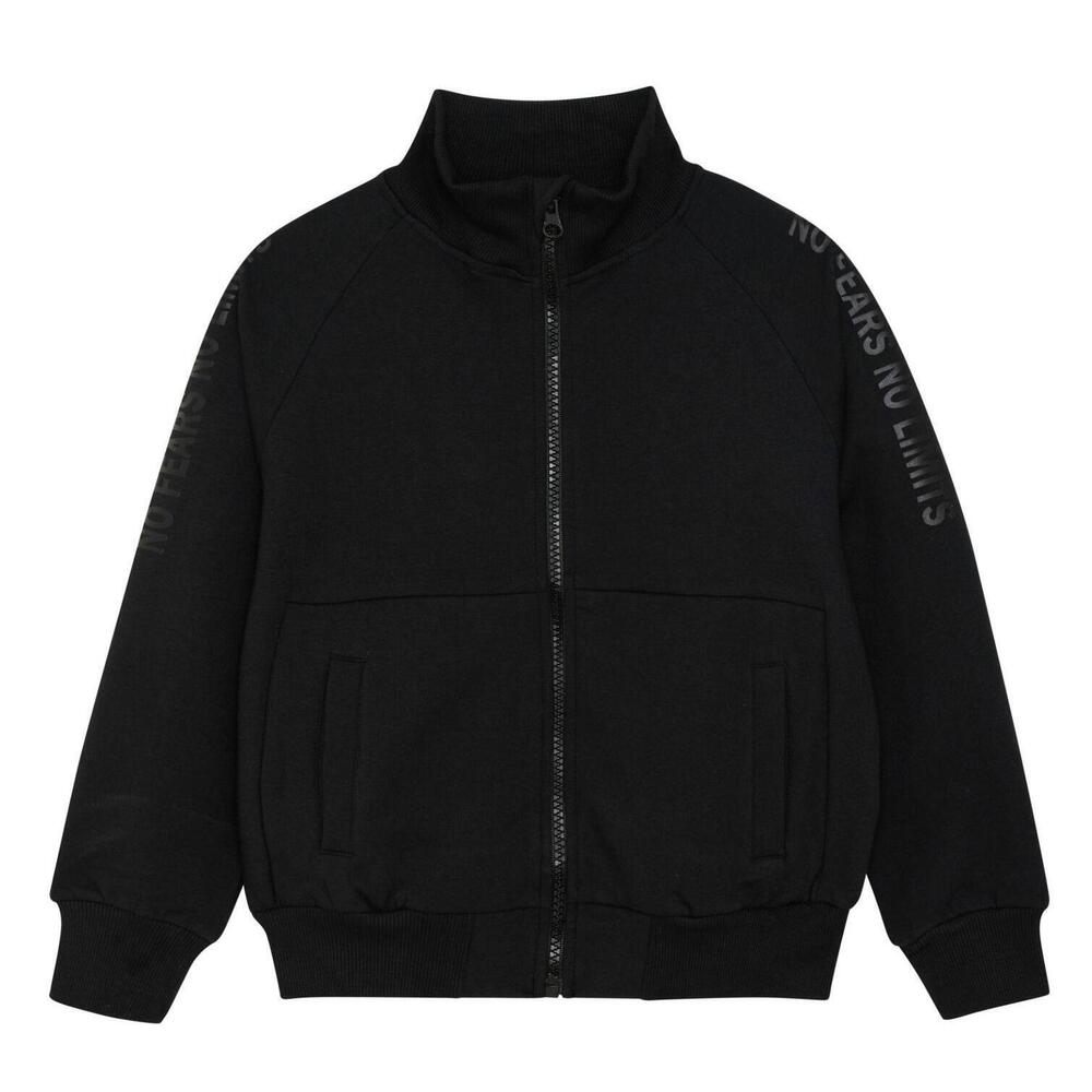 NEW MINYMO boy's zipped jacket in black
